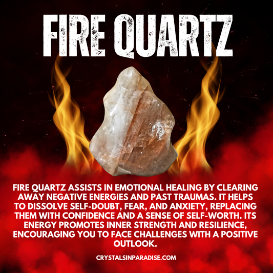 Exploring the Fiery Beauty of Fire Quartz: A Metaphysical and Geological Perspective