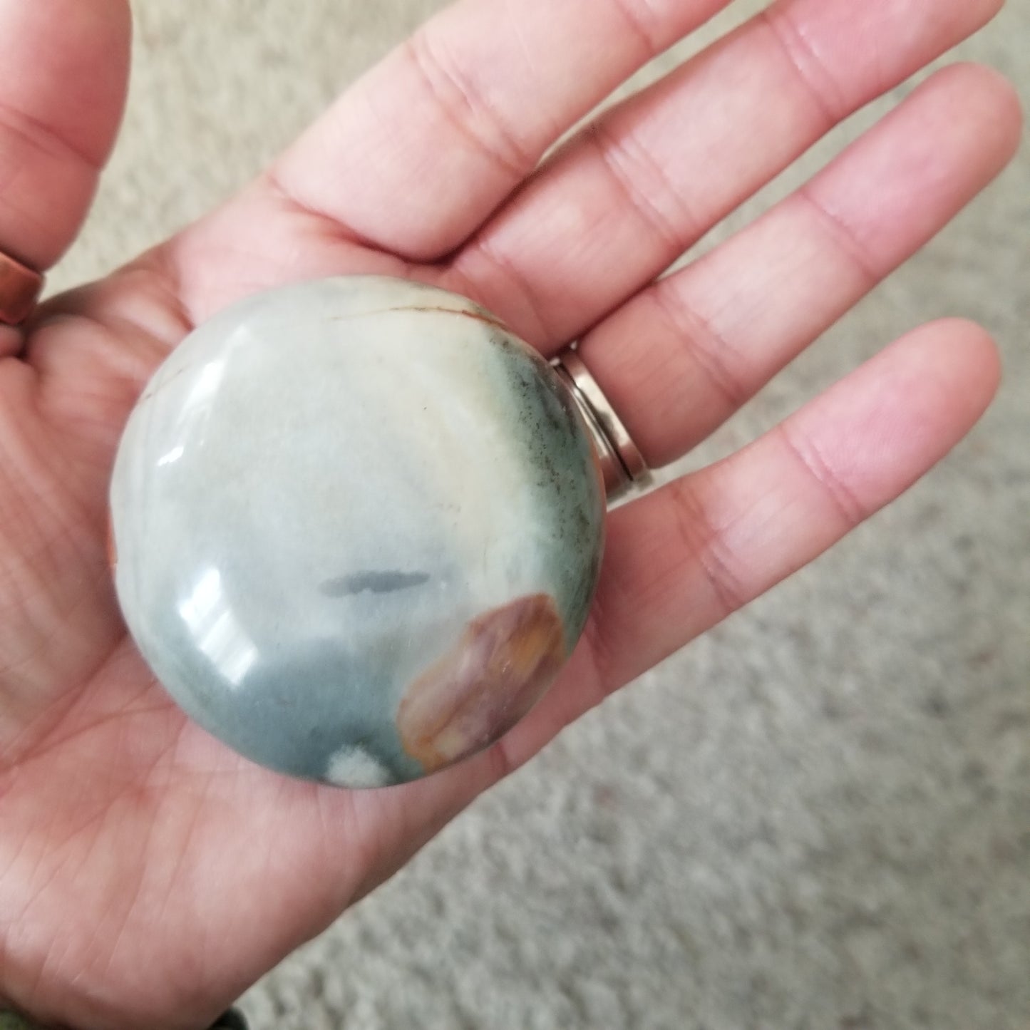 Polychrome Jasper Palmstone