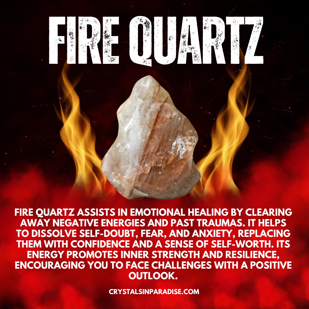Fire Quartz Flame: Igniting Clarity and Grounding Energy