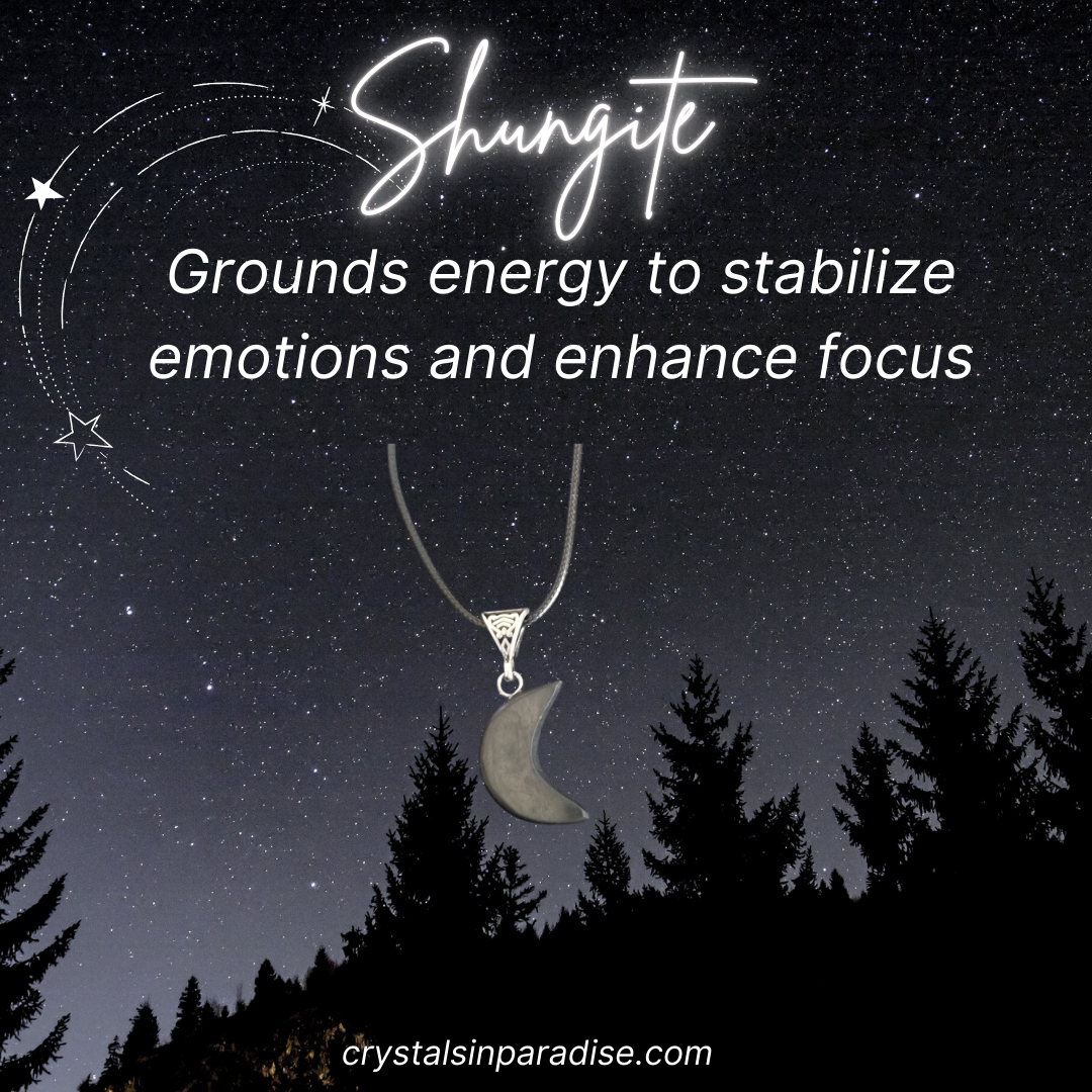 Shungite Pendant