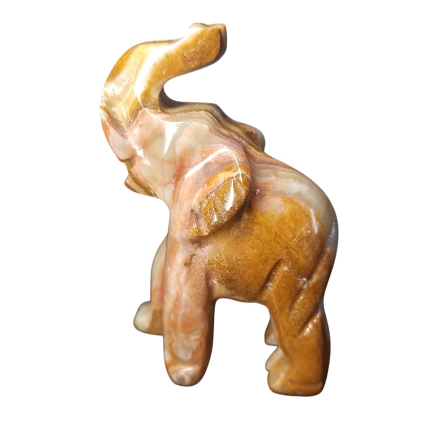 Green Onyx Animal Carvings