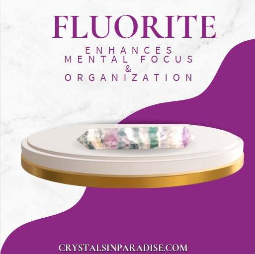 Fluorite Double Point Wand