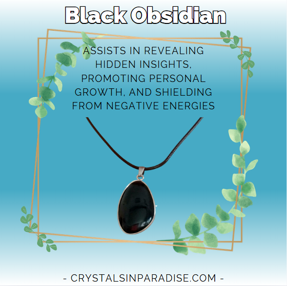 Black Obsidian Necklace