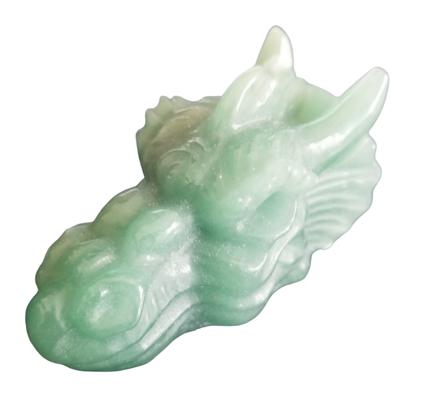 Green Aventurine Dragon Head