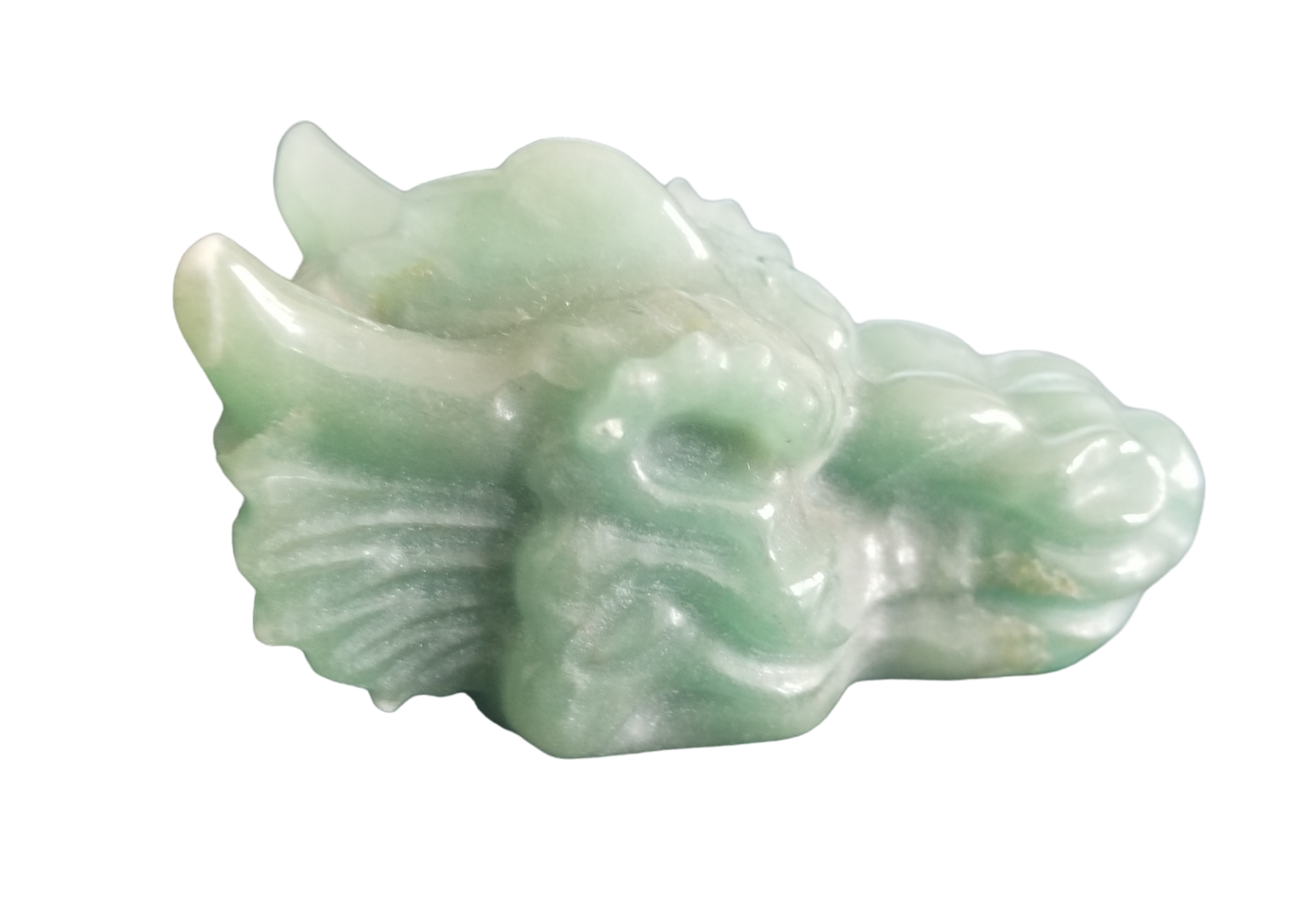 Green Aventurine Dragon Head