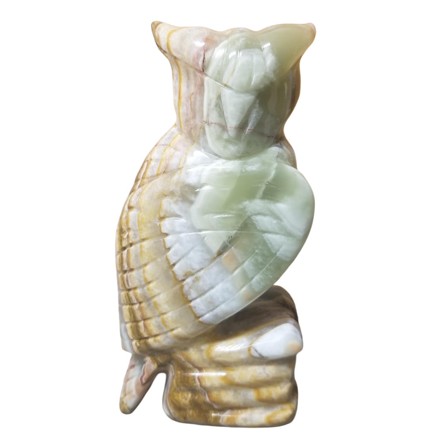 Green Onyx Animal Carvings