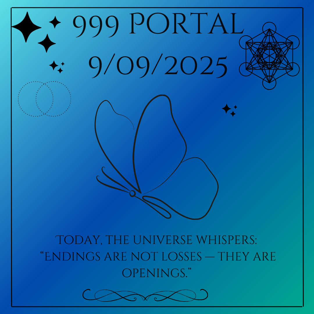 The 9/9/9 Portal: September 9, 2025