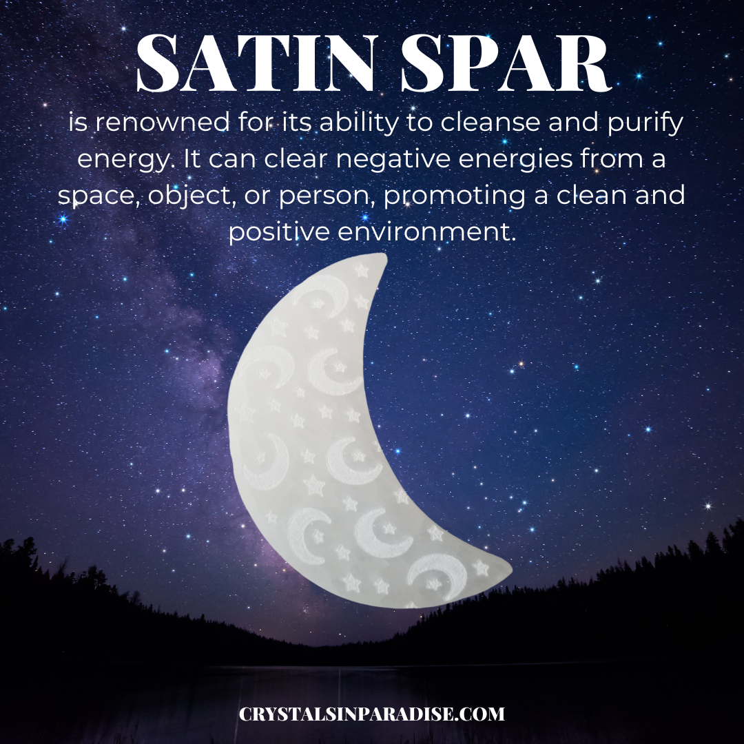 Discover the Enchanting World of Satin Spar: A Crystal of Clarity and Healing