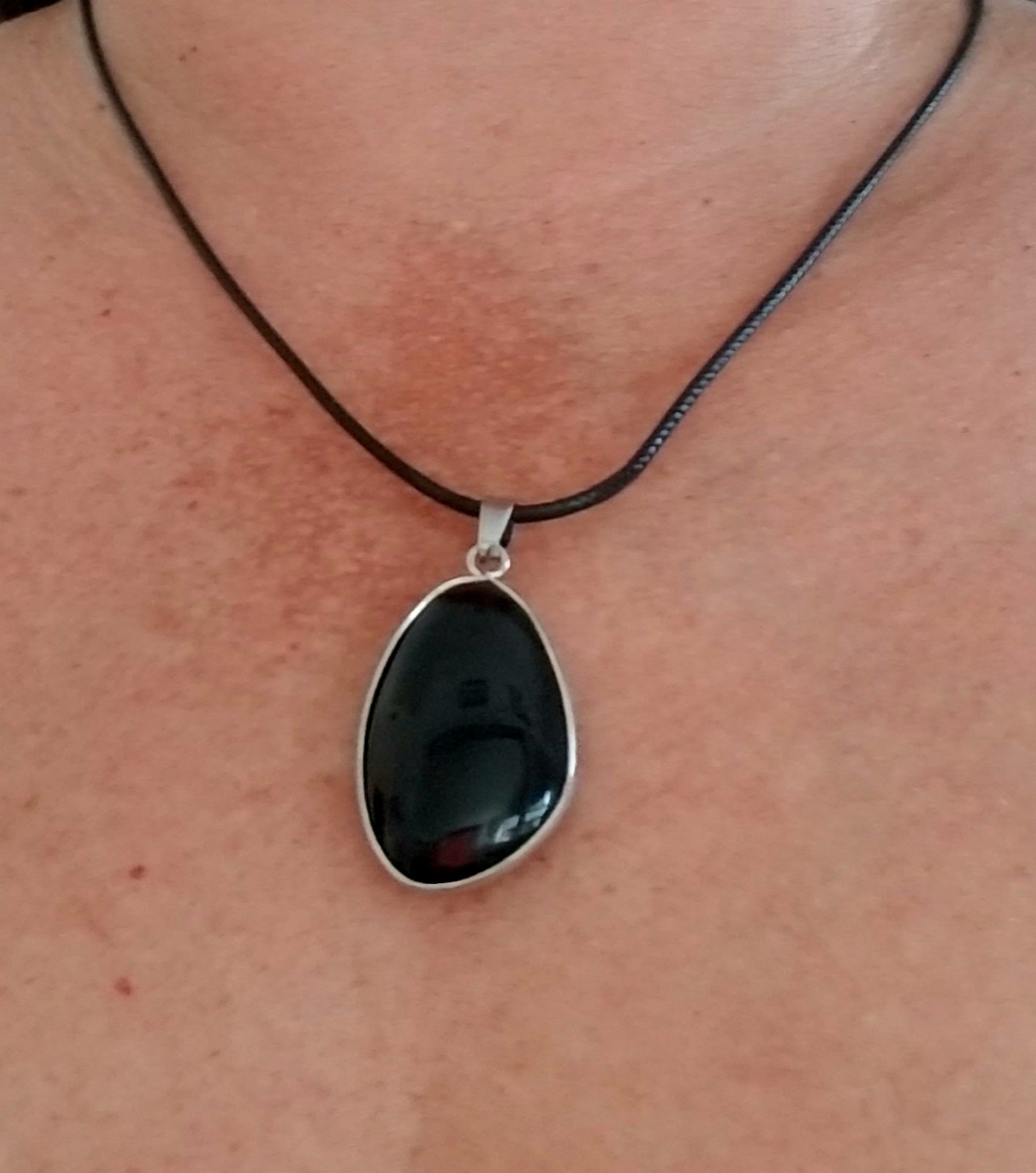 Black Obsidian Necklace