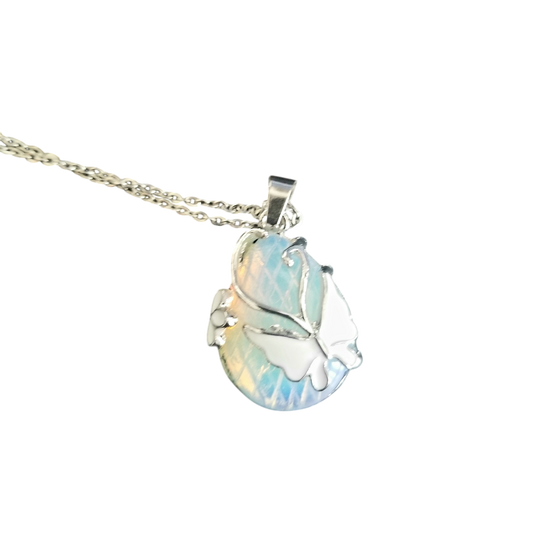 Opalite Necklace: Embrace the Energy of Serenity & Transformation