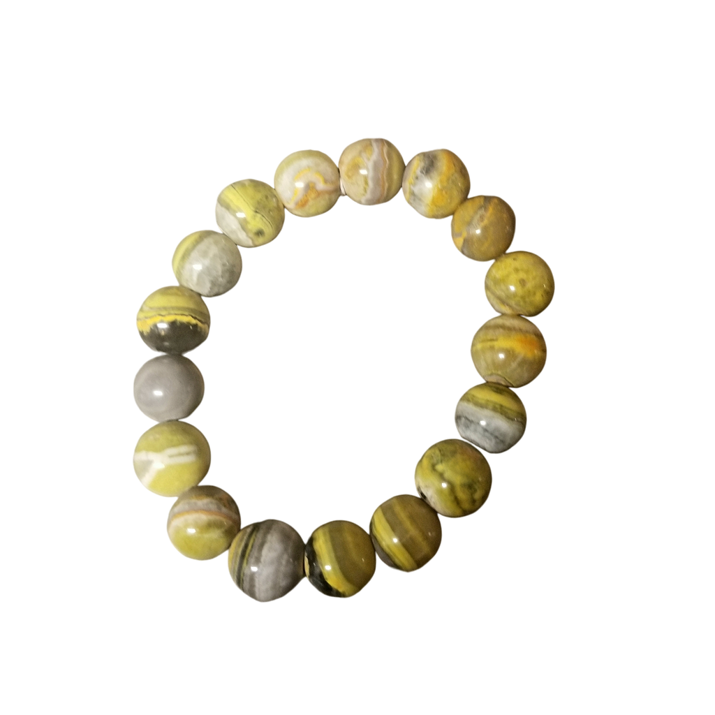 Bumblebee Jasper Bracelet: Embrace Energy, Confidence, and Creativity