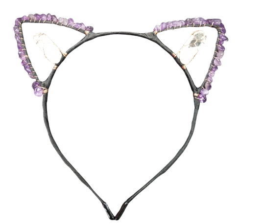 Crystal Cat's Ear Headband