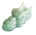 Green Aventurine Dragon Head
