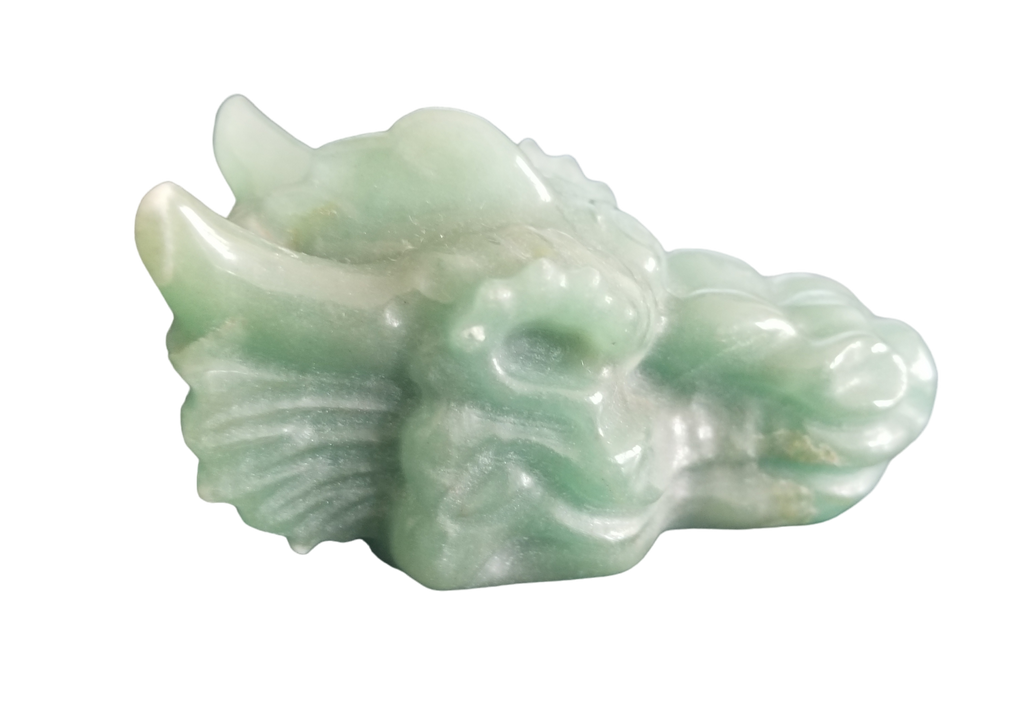 Green Aventurine Dragon Head