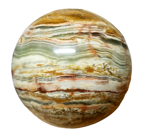 Green Onyx Sphere