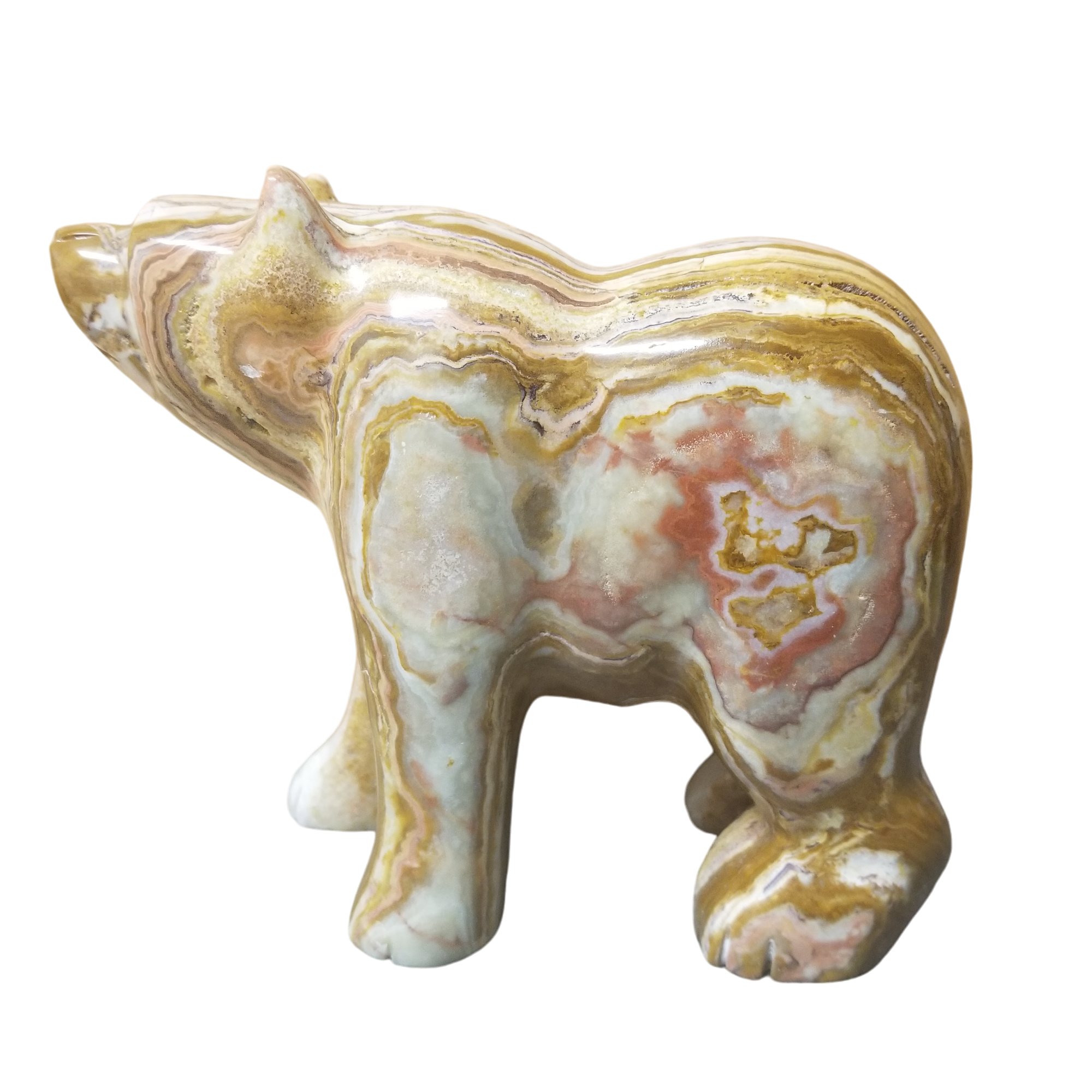 Green Onyx Animal Carvings