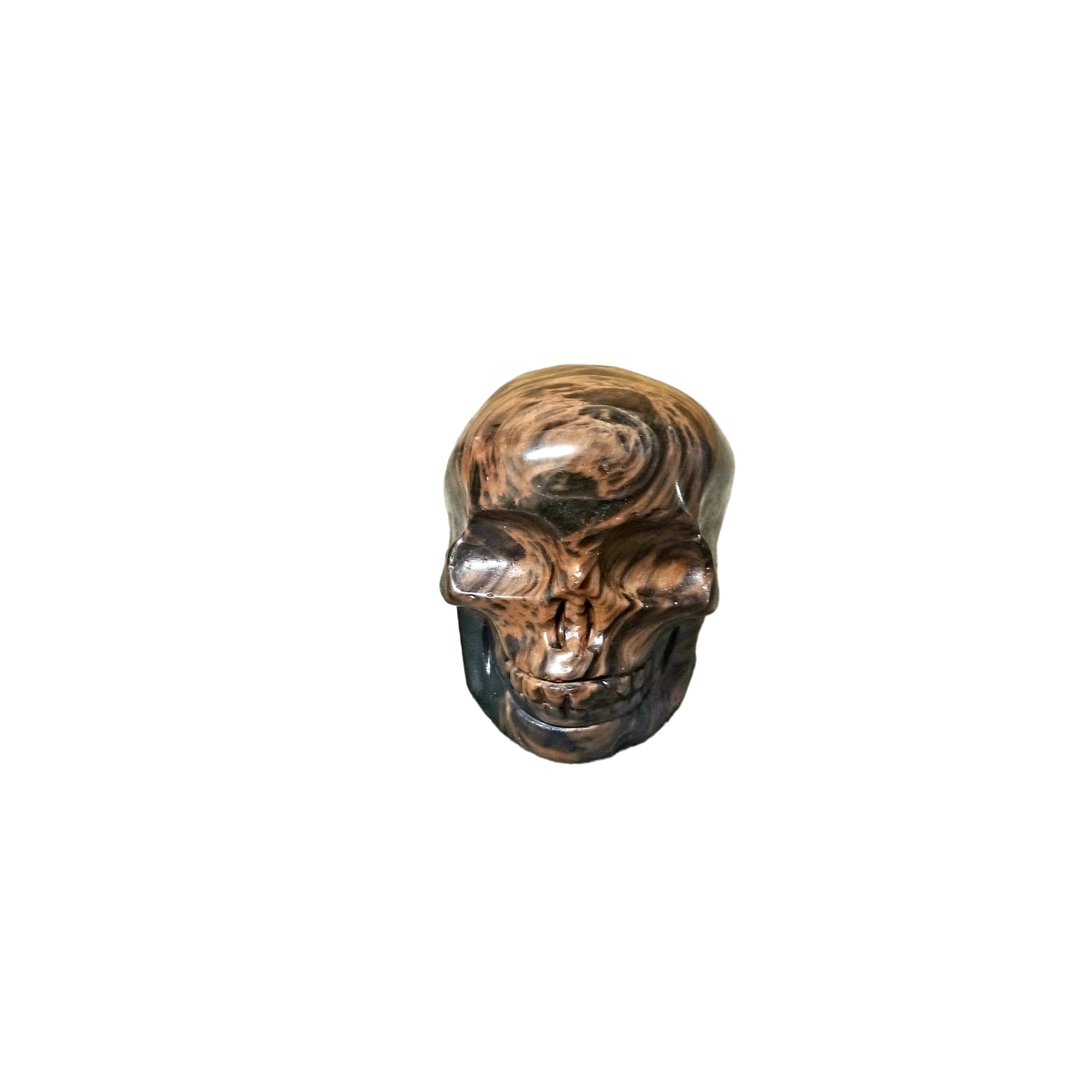 Mahogany Obsidian Skull