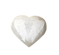 Selenite Heart with Wings engraved
