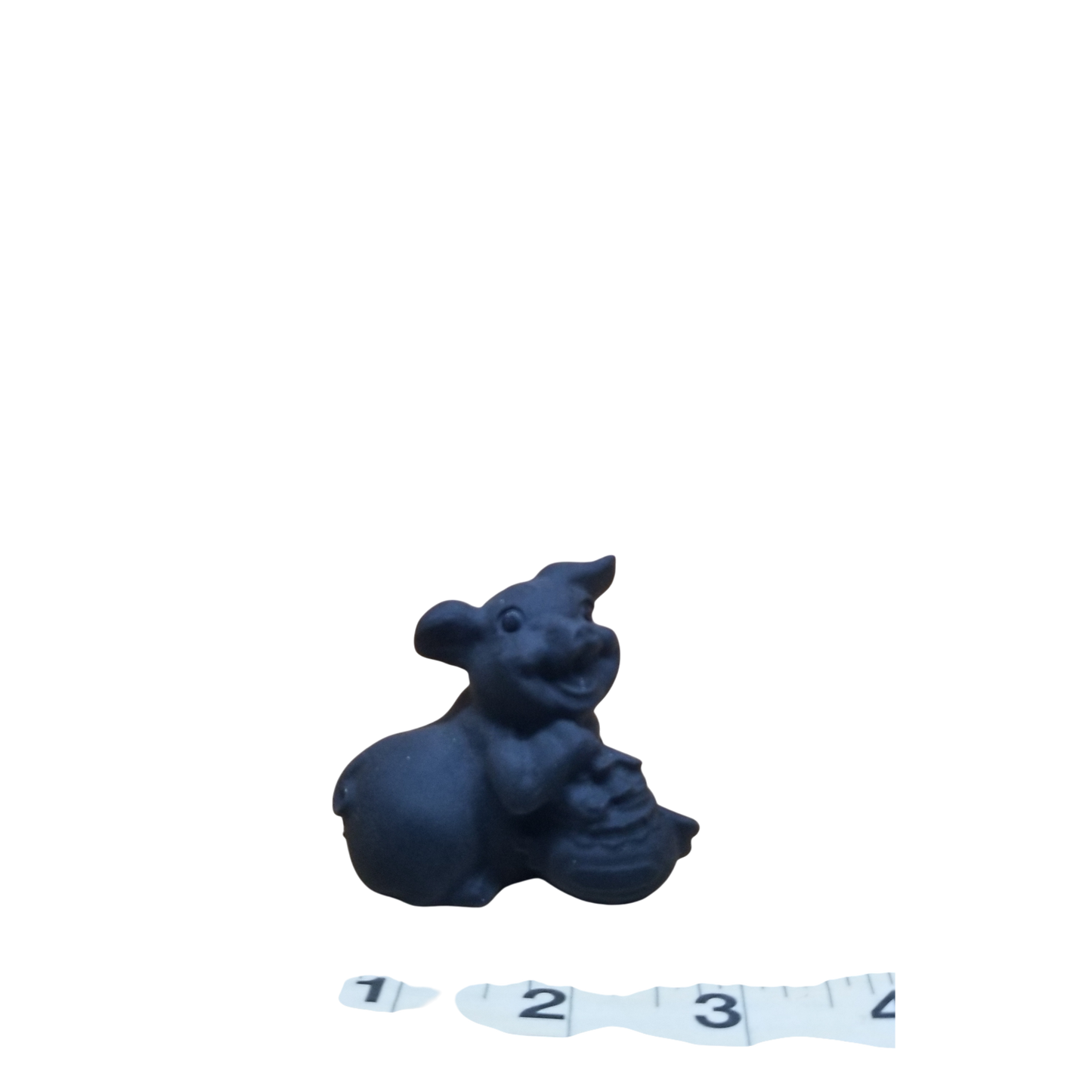 Chinese Zodiac Black Obsidian Carvings