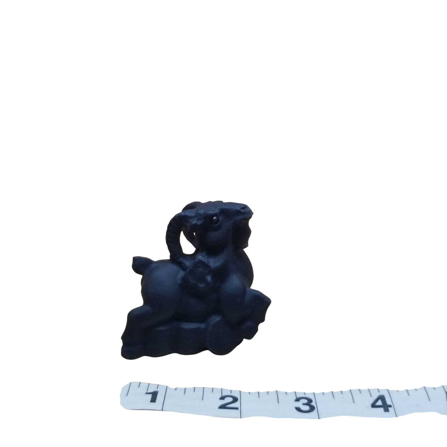 Chinese Zodiac Black Obsidian Carvings